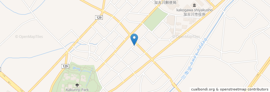 Mapa de ubicacion de ビストロしゃかりき en Japan, Präfektur Hyōgo, 加古川市.