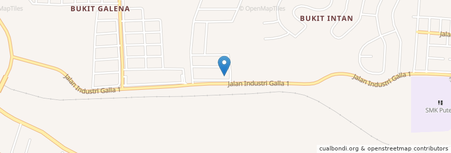 Mapa de ubicacion de Medan Selera Galena Food Court en Malesia, Negeri Sembilan, Seremban.