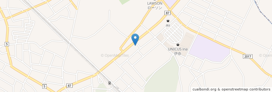 Mapa de ubicacion de ジェイソン学習塾 伊奈校 en Japan, Präfektur Saitama, 北足立郡, 伊奈町.
