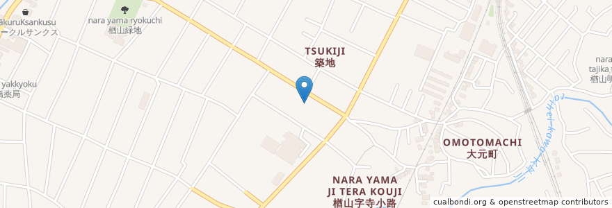 Mapa de ubicacion de 秋田アクアデンタルクリニック en Japonya, 秋田県, 秋田市.