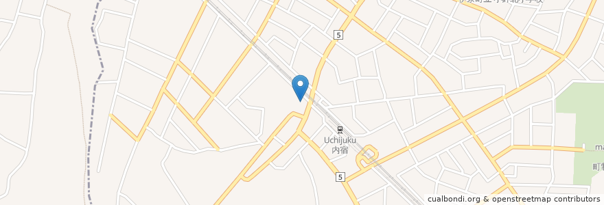 Mapa de ubicacion de 桂全寺 en Japão, 埼玉県, 北足立郡, 伊奈町.