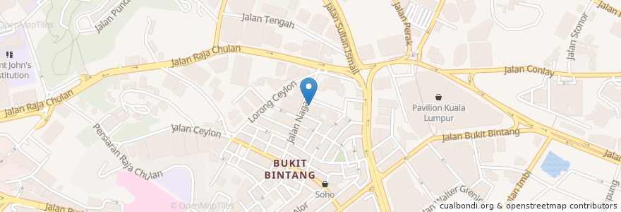 Mapa de ubicacion de Histana Maju en Malesia, Selangor, Kuala Lumpur.