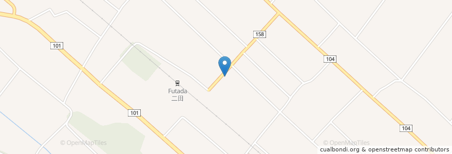 Mapa de ubicacion de Healthy Slim Care en Japão, 秋田県, 潟上市.
