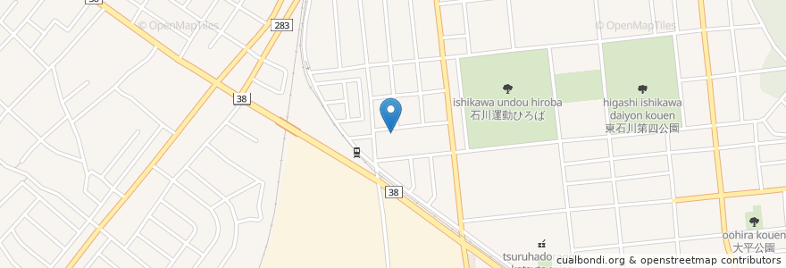 Mapa de ubicacion de くすりのマルト en Japón, Prefectura De Ibaraki, ひたちなか市.