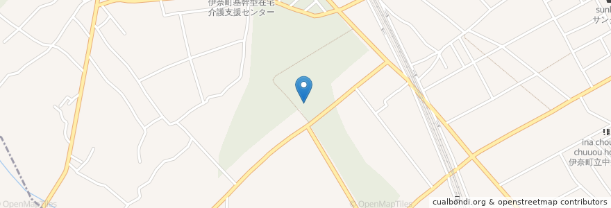 Mapa de ubicacion de 特別養護老人ホーム こころの杜 en اليابان, 埼玉県, 北足立郡, 伊奈町.