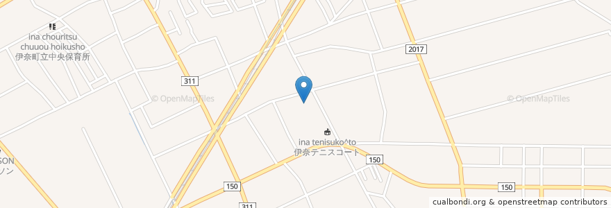Mapa de ubicacion de 杜のヴィエント en 日本, 埼玉县, 北足立郡, 伊奈町.