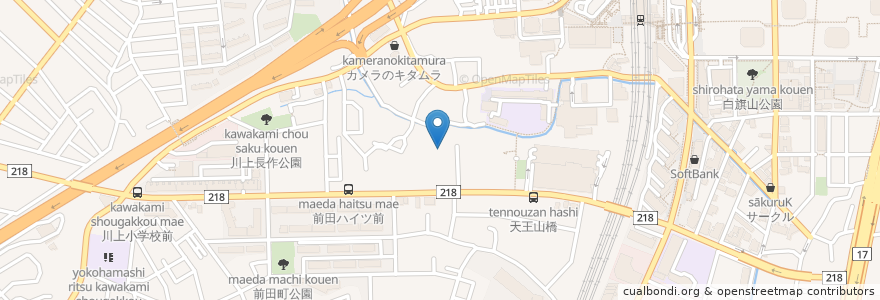 Mapa de ubicacion de 老人保健施設 グリーン・ワーフ東戸塚 en Giappone, Prefettura Di Kanagawa, 横浜市, 戸塚区.