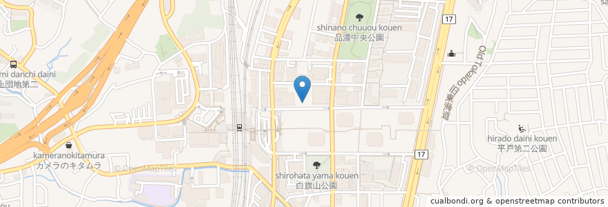 Mapa de ubicacion de いけだ皮膚科クリニック en 日本, 神奈川縣, 横滨市, 戸塚区.