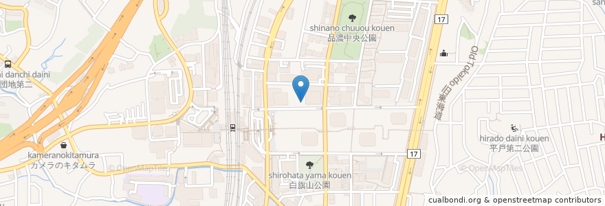 Mapa de ubicacion de サエラ薬局 en Japão, 神奈川県, 横浜市, 戸塚区.