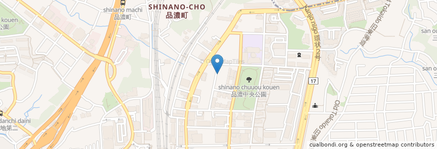Mapa de ubicacion de KUMON en Japão, 神奈川県, 横浜市, 戸塚区.