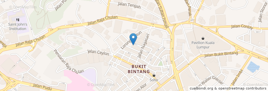 Mapa de ubicacion de Mesui Grill en Malesia, Selangor, Kuala Lumpur.