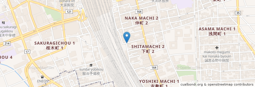 Mapa de ubicacion de 焼肉と酒すみいち en Japan, Präfektur Saitama, Saitama, 大宮区.