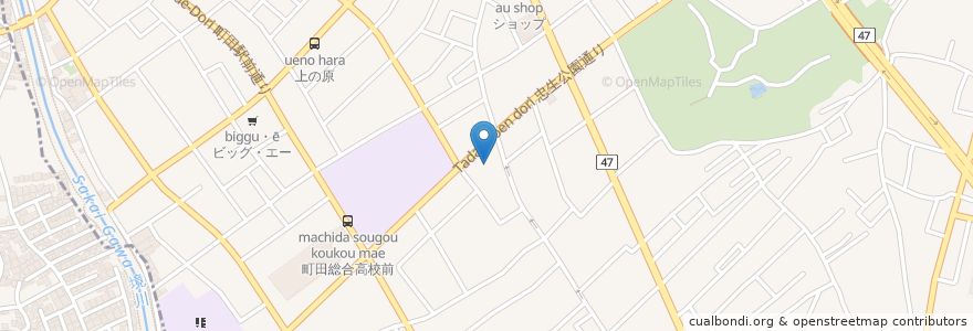 Mapa de ubicacion de デイサービス木曽 en Jepun, 東京都, 町田市.