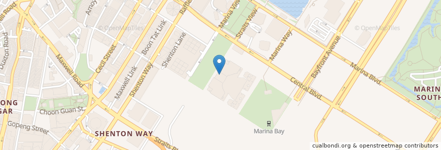 Mapa de ubicacion de Kraftwich en Singapura, Central.