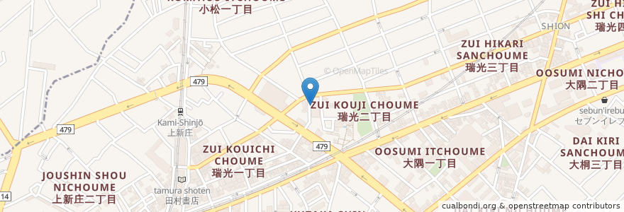 Mapa de ubicacion de Cafe grand color days en 일본, 오사카부, 오사카, 東淀川区.