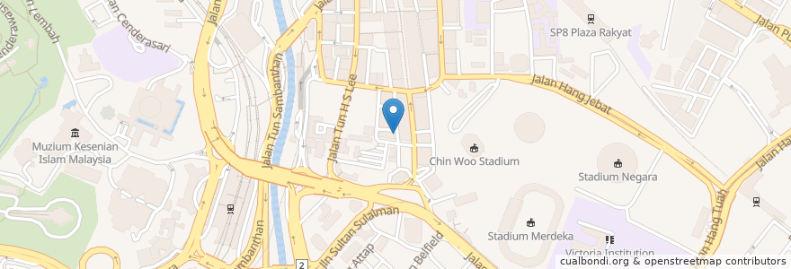 Mapa de ubicacion de WheyChillin en マレーシア, セランゴール, クアラルンプール.