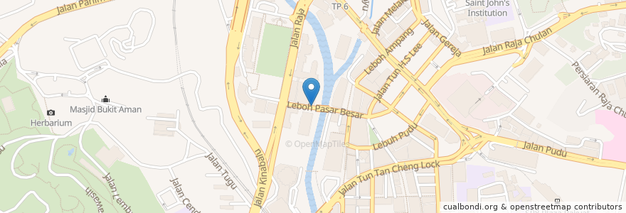 Mapa de ubicacion de CBL Money Transfer en مالزی, سلانگور, کوالا لامپور.