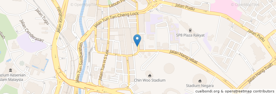 Mapa de ubicacion de Kam Kee en マレーシア, セランゴール, クアラルンプール.