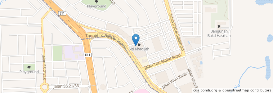Mapa de ubicacion de Activ50s en Malesia, Selangor, Petaling Jaya.