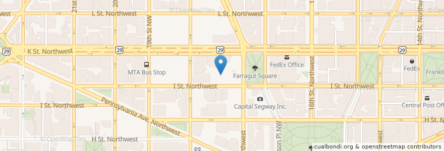 Mapa de ubicacion de EagleBank en Amerika Birleşik Devletleri, Washington, Dc, Washington.