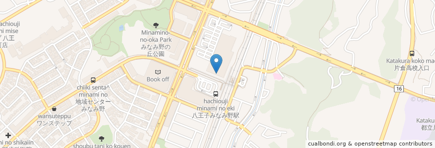 Mapa de ubicacion de すき家 en Japon, Tokyo, 八王子市.