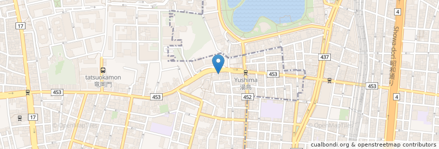 Mapa de ubicacion de イーグルカフェ en Japonya, 東京都.