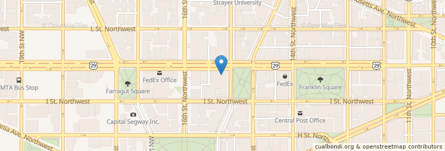 Mapa de ubicacion de WashingtonFirst Bank en Amerika Syarikat, Washington, D.C., Washington.