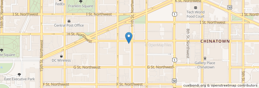 Mapa de ubicacion de Charles Schwab en Verenigde Staten, Washington D.C., Washington.