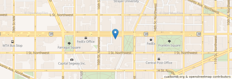 Mapa de ubicacion de Wells Fargo en Stati Uniti D'America, Washington, Washington.