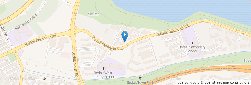 Mapa de ubicacion de Shenton Medical Clinic en سنغافورة, Northeast.