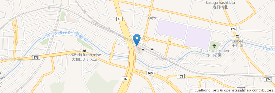 Mapa de ubicacion de 切符売り場 en 日本, 东京都/東京都, 八王子市.