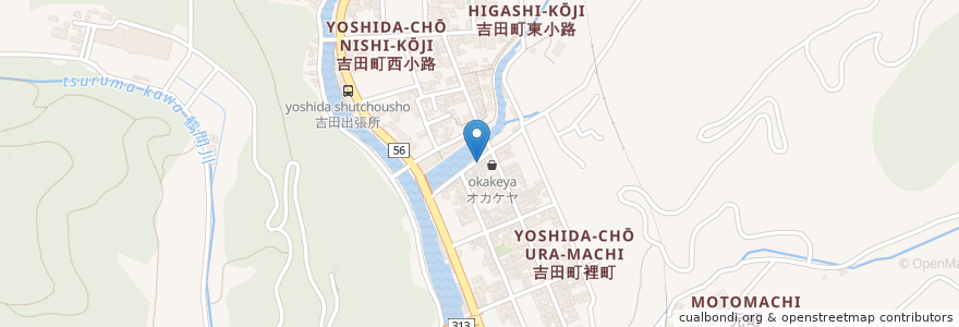 Mapa de ubicacion de Snack おしゃべりひろば en Giappone, Prefettura Di Ehime, 宇和島市.