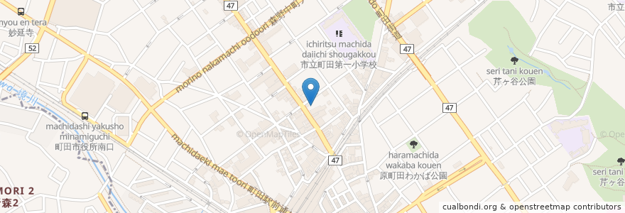 Mapa de ubicacion de ドラッグセイムス en Япония, Токио, Матида.