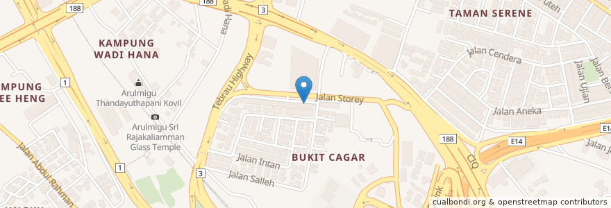 Mapa de ubicacion de Restoran Afrida en 马来西亚, Iskandar Malaysia, Iskandar Malaysia, Johor Bahru, Johor Bahru.