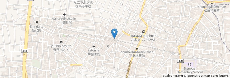 Mapa de ubicacion de Amazon Hub ロッカー - ハヤブサ en Jepun, 東京都, 世田谷区.