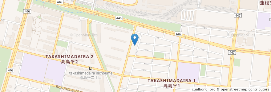 Mapa de ubicacion de Amazon Hub ロッカー - やきとり en 日本, 東京都, 板橋区.