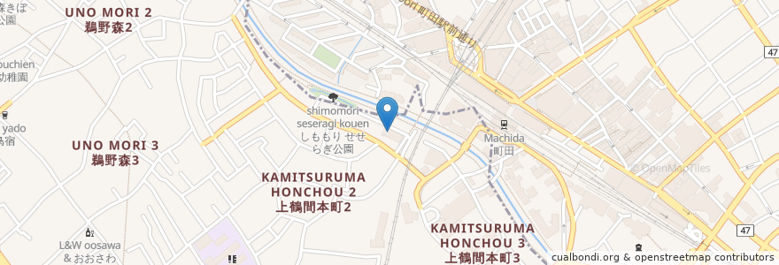 Mapa de ubicacion de Amazon Hub ロッカー - ウメ en اليابان, 東京都, 町田市.