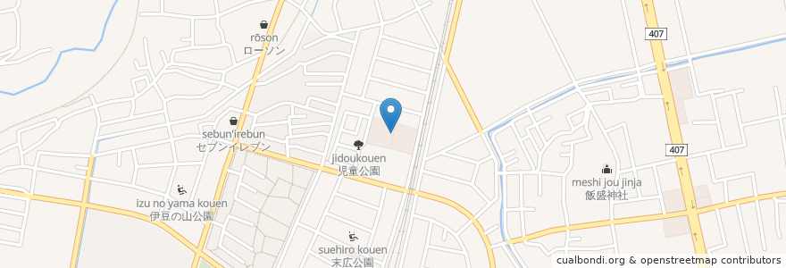 Mapa de ubicacion de Amazon Hub ロッカー - メバル en Japan, Präfektur Saitama, 坂戸市.
