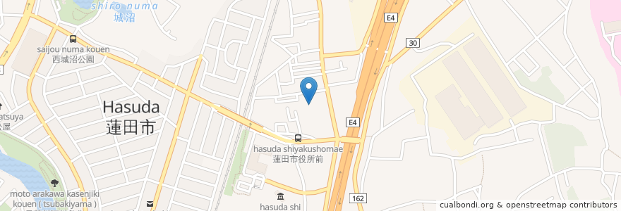 Mapa de ubicacion de Amazon Hub ロッカー - ミヤコドリ en اليابان, 埼玉県, 蓮田市.