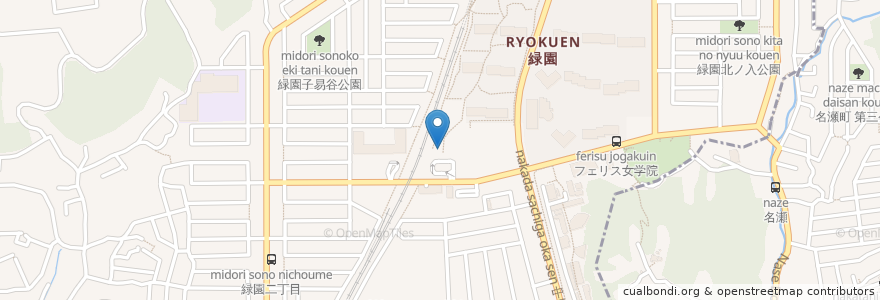 Mapa de ubicacion de サーティワンアイスクリーム en ژاپن, 神奈川県, 横浜市, 泉区.