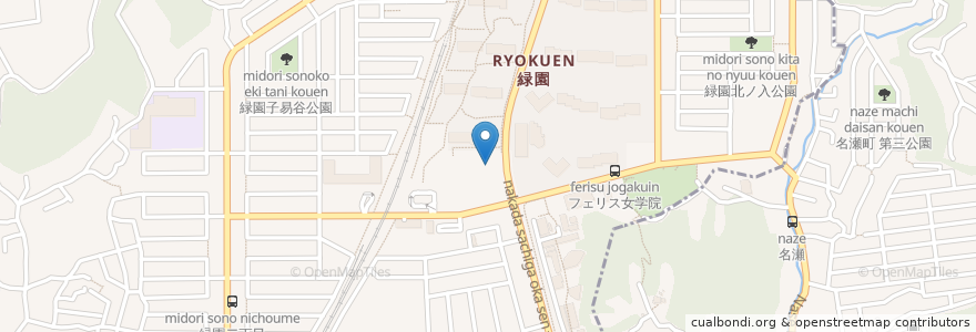 Mapa de ubicacion de ブロンコビリー en Japon, Préfecture De Kanagawa, 横浜市, 泉区.