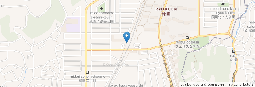 Mapa de ubicacion de KFC en 일본, 가나가와현, 요코하마시, 泉区.