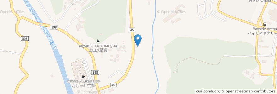 Mapa de ubicacion de ツルハドラッグ 宮城志津川店 en 日本, 宮城県, 本吉郡, 南三陸町.