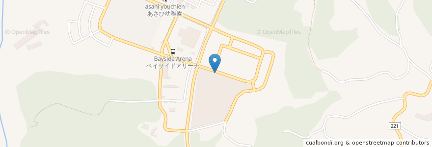 Mapa de ubicacion de 志津川薬局 en 日本, 宮城県, 本吉郡, 南三陸町.