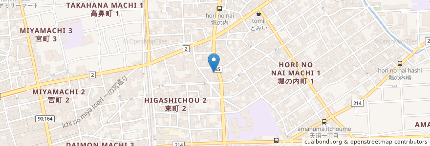 Mapa de ubicacion de 鼻・副鼻腔クリニック大宮 en 日本, 埼玉県, さいたま市, 大宮区.