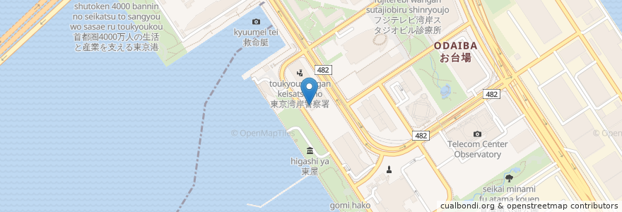 Mapa de ubicacion de the Canteen en Japan, 東京都.