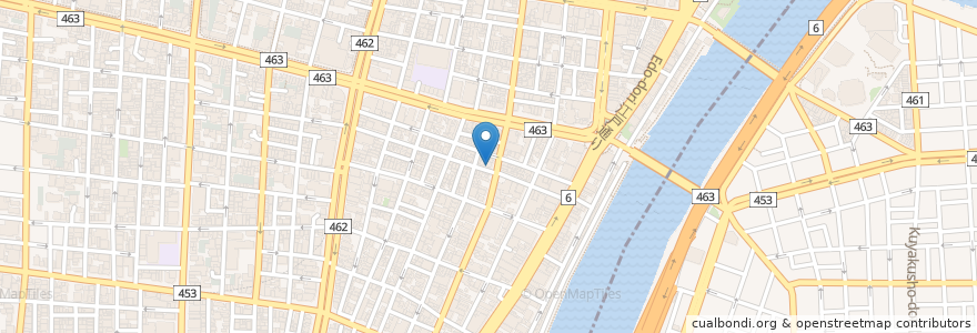 Mapa de ubicacion de ノマンカクワンカ en Japão, Tóquio, 台東区.