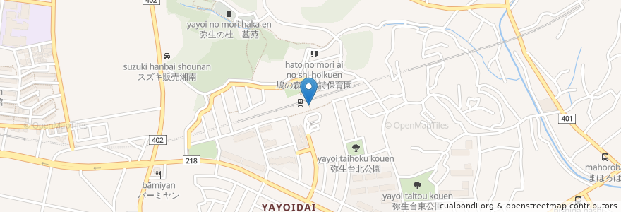 Mapa de ubicacion de PUDOステーション en Japão, 神奈川県, 横浜市, 泉区.