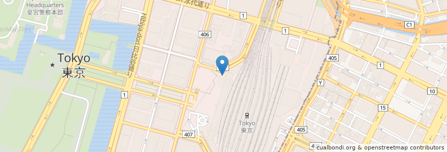 Mapa de ubicacion de PocketChange en Japan, Tokyo, Chiyoda.