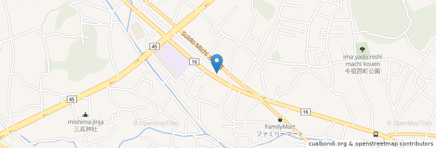 Mapa de ubicacion de すし之助 en Jepun, 神奈川県, 横浜市, 旭区.